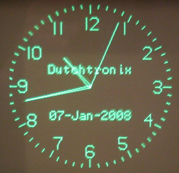 clock display